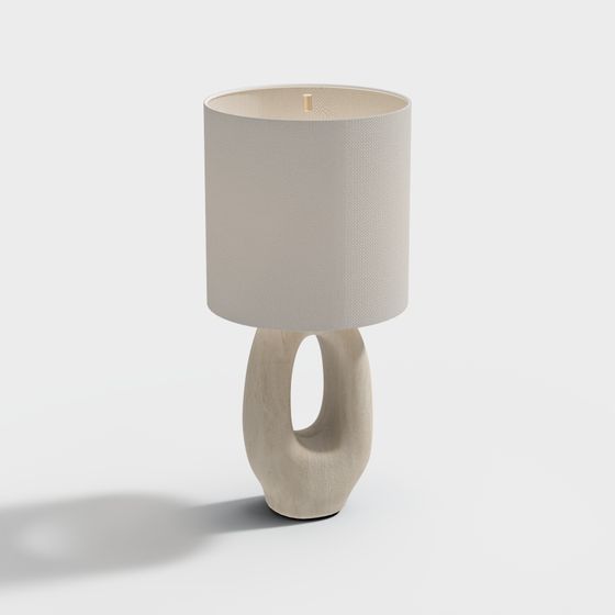 Modern Minimalist 3D Lamp Model