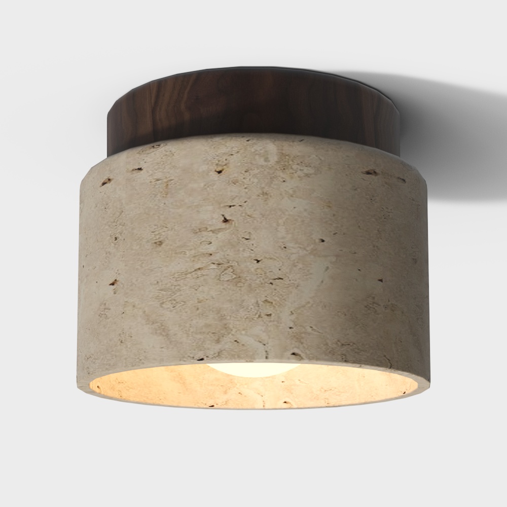 wabi-sabi ceiling lamp