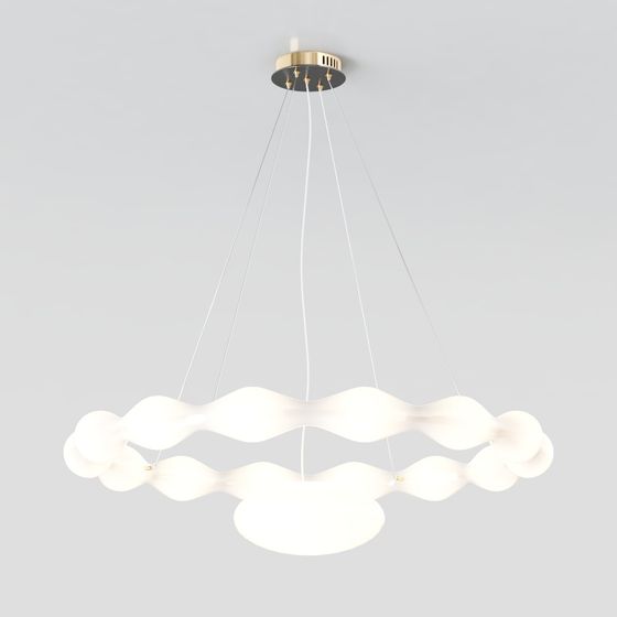 Dreamy Cloud Pendant Light 3D model