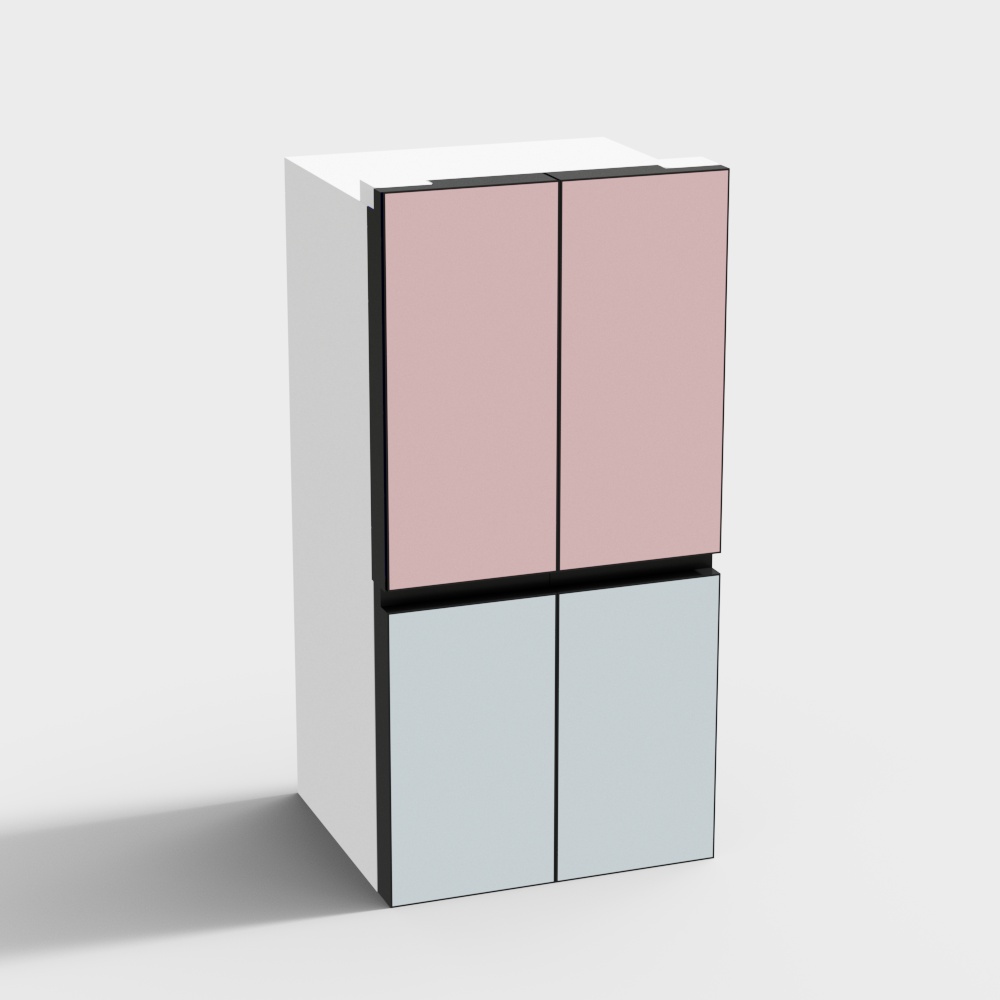 삼성 비스포크 핑크 냉장고 AA