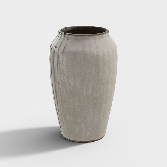 Elegant Ancient Style Vase 3D model for Creative Design