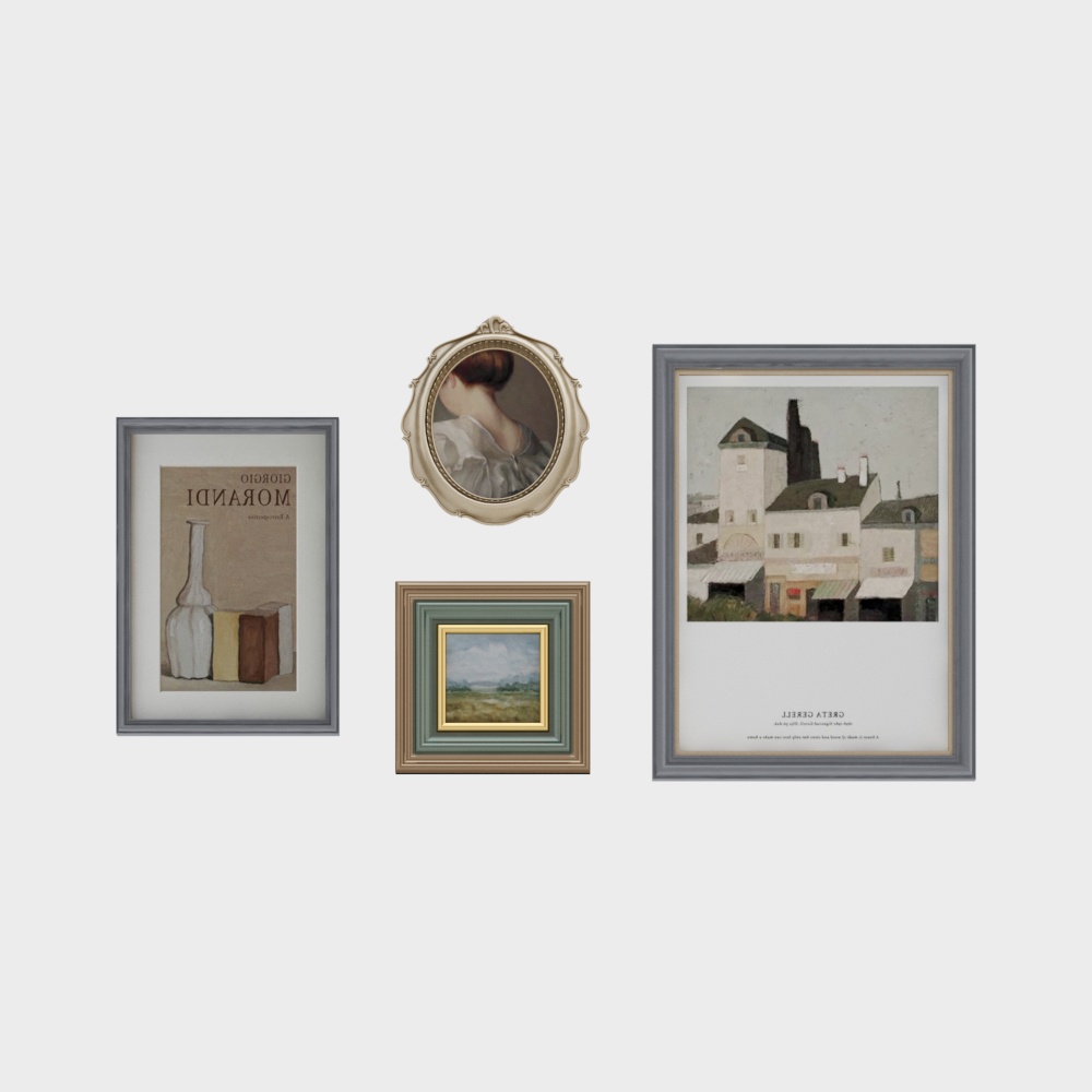 French cream style painting