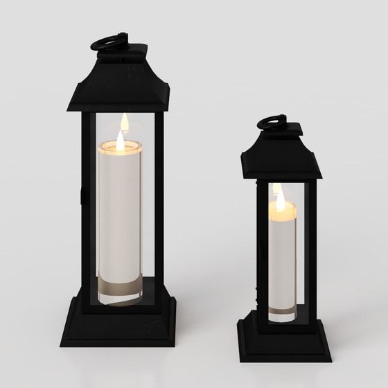 โคมไฟตั้งพื้นสไตล์ครีมฝรั่งเศส