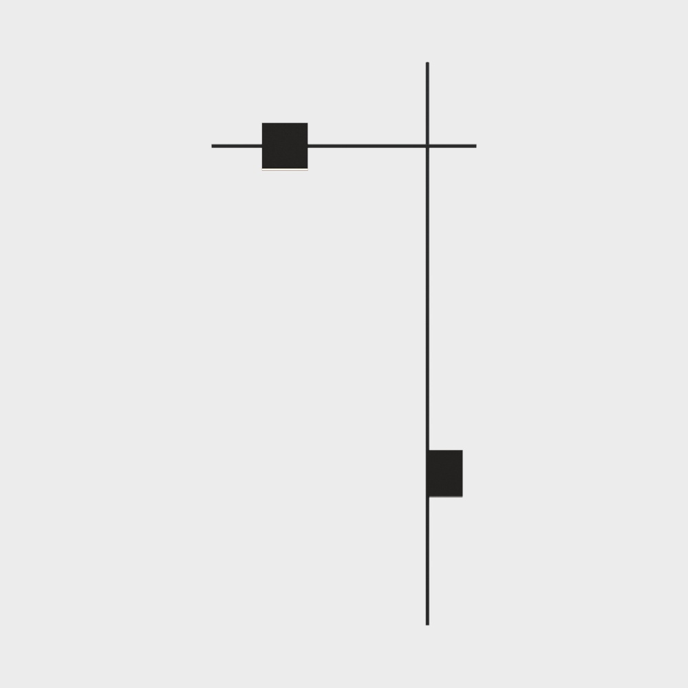 Wabi-Sabi Style wall lamp