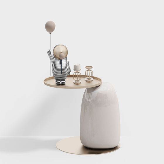 Warm Corner 3D model for Cozy Interiors