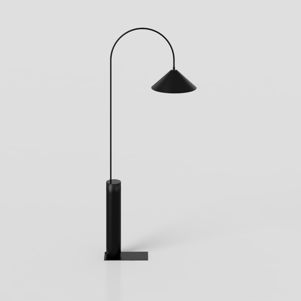 현대식 크림 스타일 스탠드