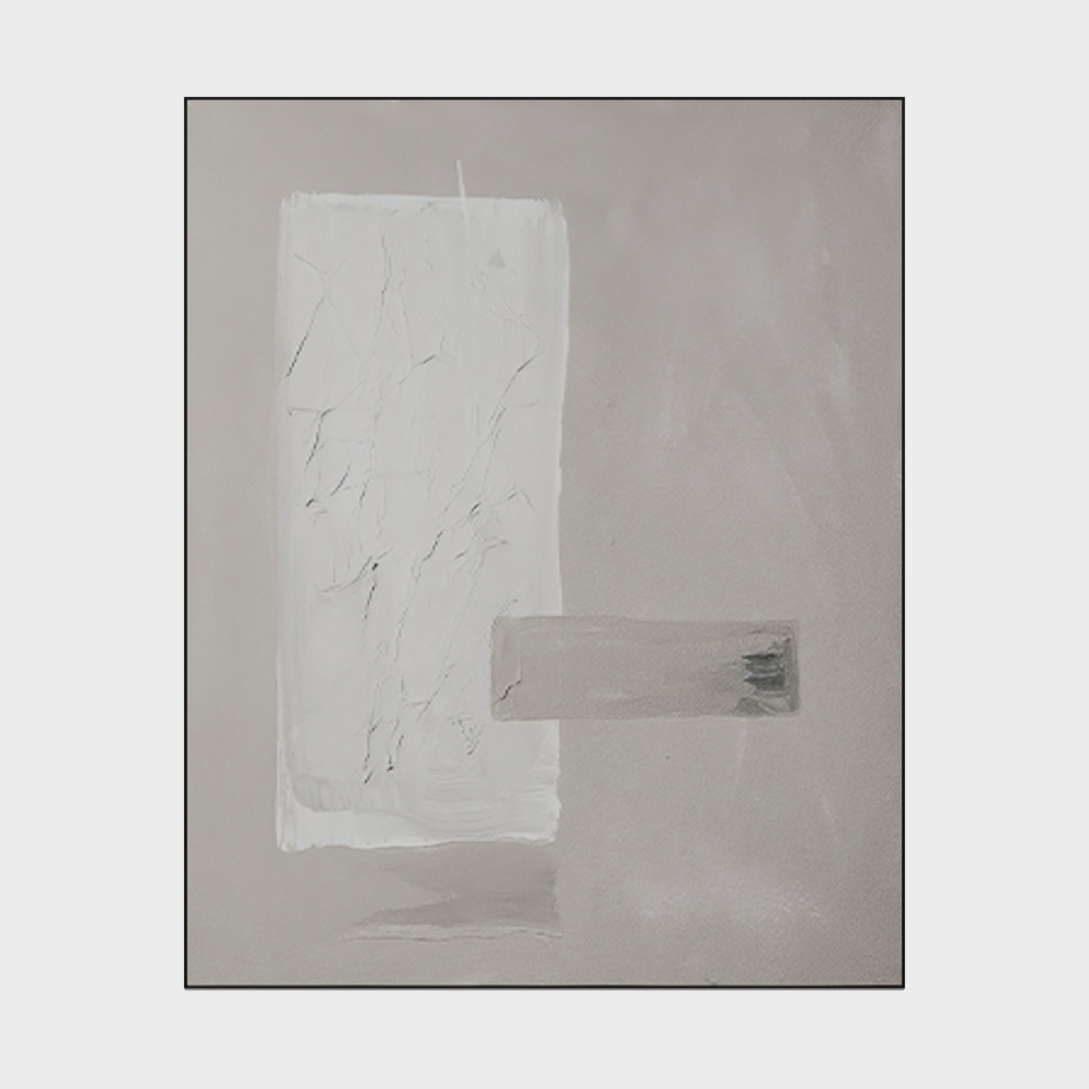 Modern cream style wall painting