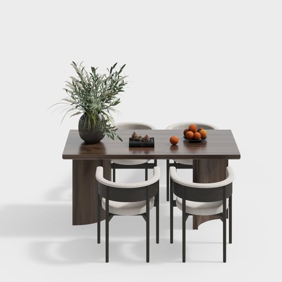 Urban Dining Table 3D model