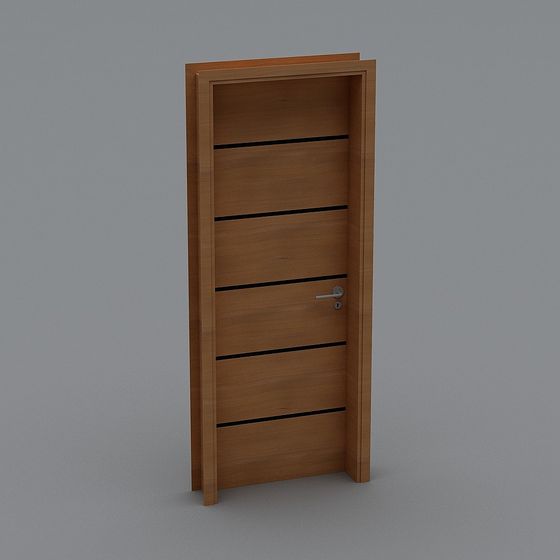 Minimalist Door 3D model
