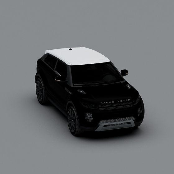 Stylish Range Rover Evoque 3D model