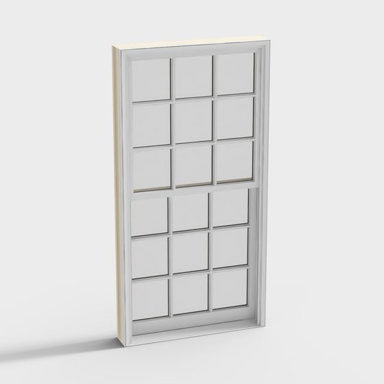 City Window 3D model - Modern Minimalist Design