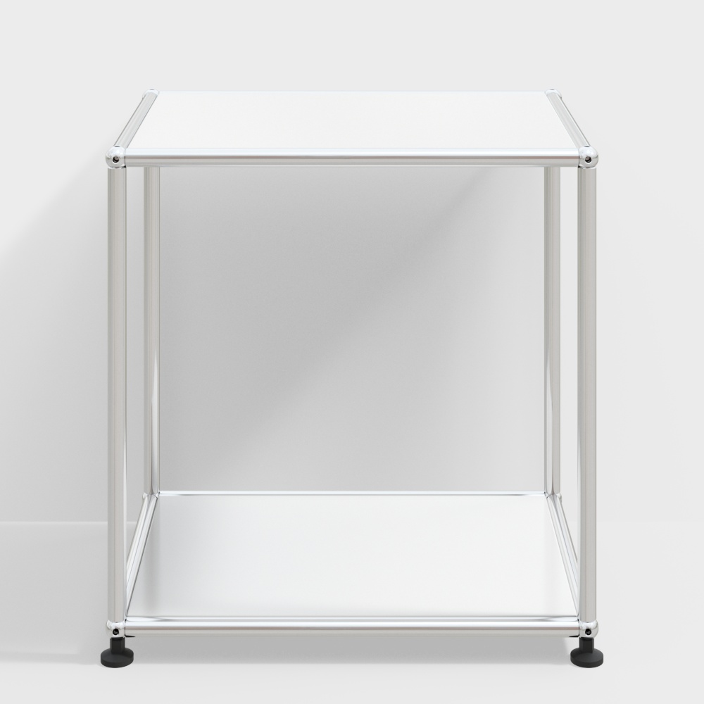 USM high fixed side table (rectangular)