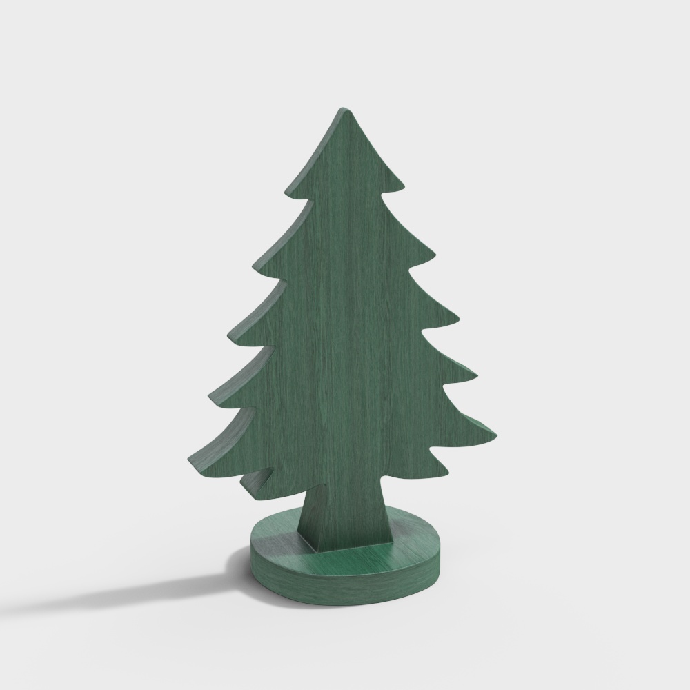 Elegant Pine Tree 3D Model for Creative Projects