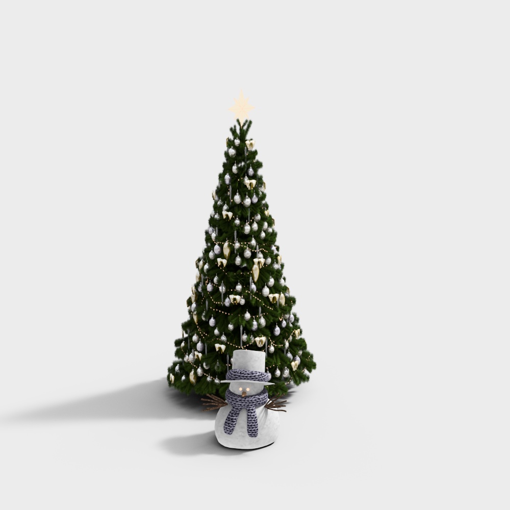 modern christmas tree
