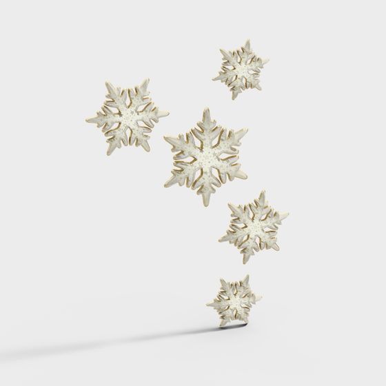 Snowflake Hexagon 3D model