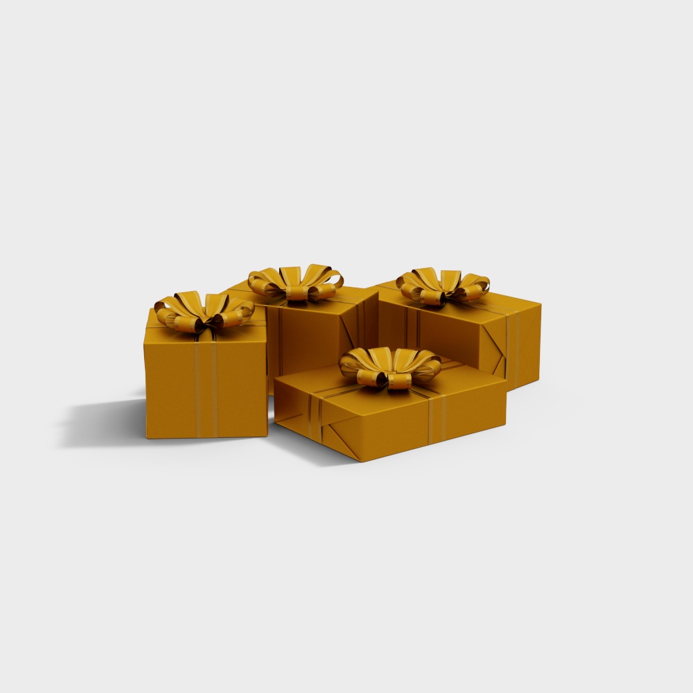 Christmas decoration gift box