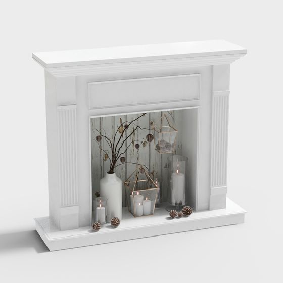 Cheminée de style européen