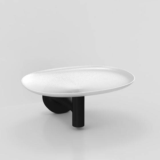 Minimalist Wall-Mounted Coffee Table 3D model