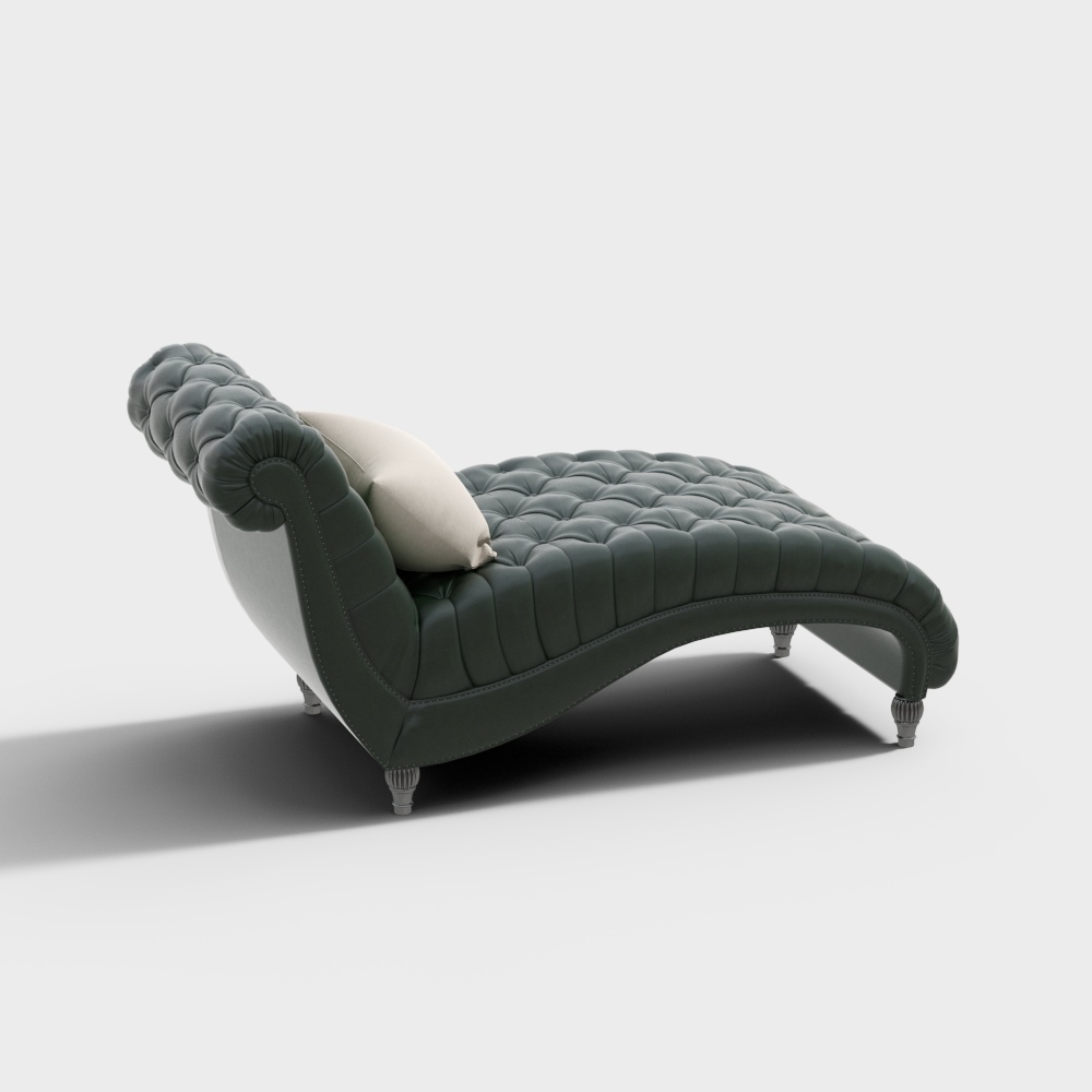 Chaise longue européenne simple