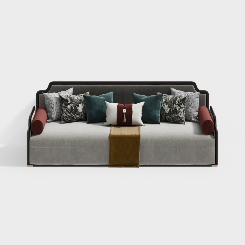 Неокитайский двуспальный диван