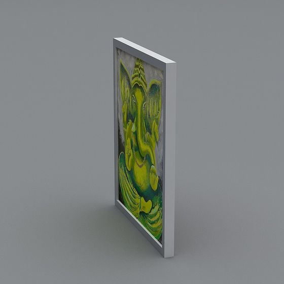 Ganesha Artwork 3D Model