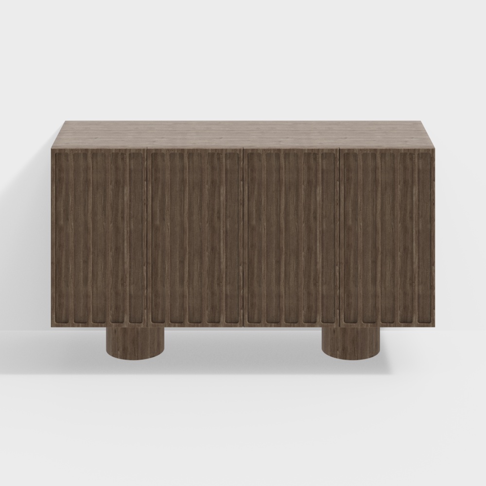 Tủ phụ Wabi-Sabi