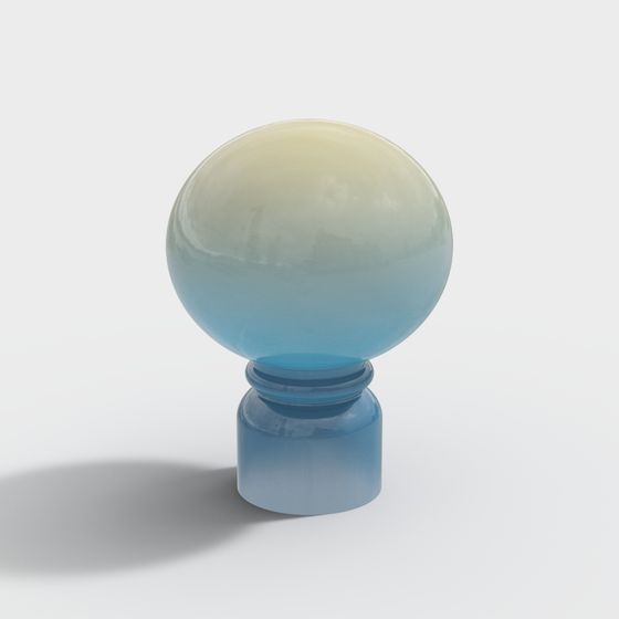 Ocean Light Sphere 3D model