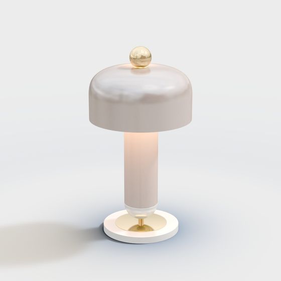 Elegant Minimalist Table Lamp 3D model