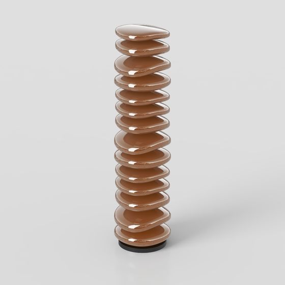 Spring Sculpture Low-Poly 3D model