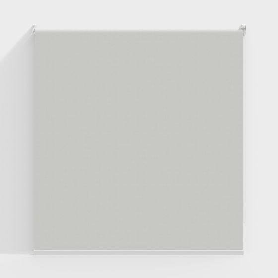 Roll-Up Blind 3D model for Contemporary Spaces