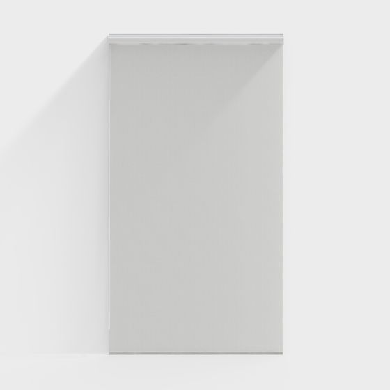 Realistic Roll-Up Blinds 3D model