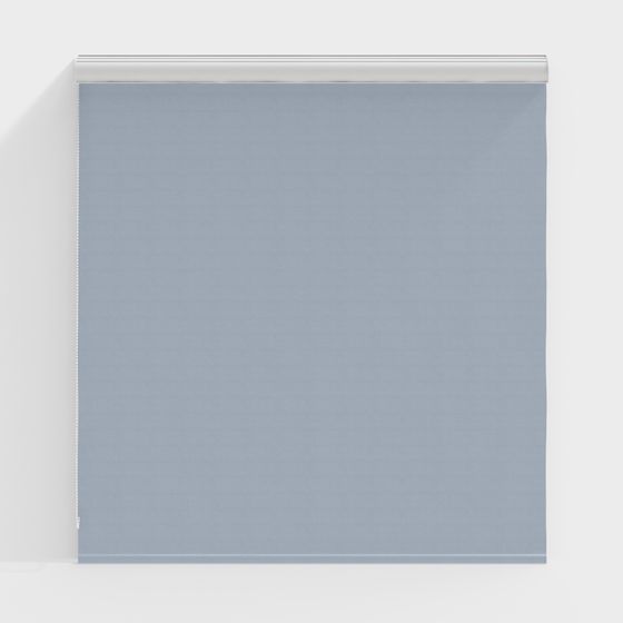 Modern Minimalist Rolling Shutter 3D model