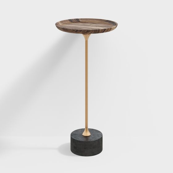 Stylish Urban Side Table 3D model for Modern Spaces