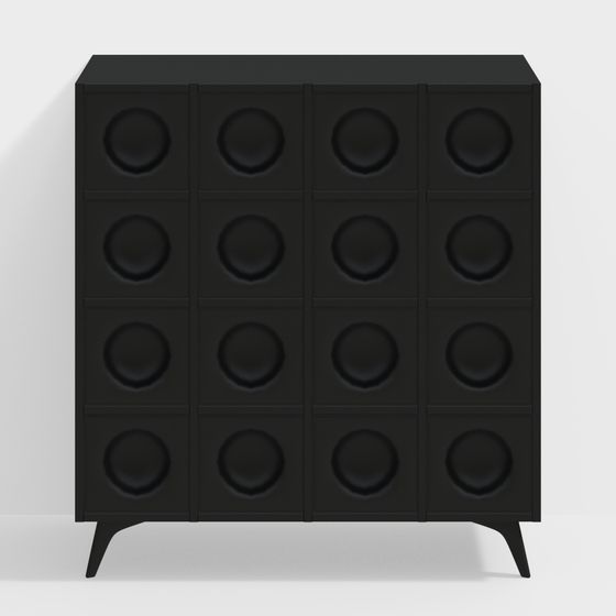 Mid-Century Modern Cabinet 3D model