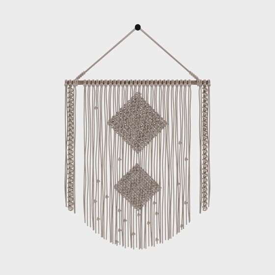 와비사비 벽 장식