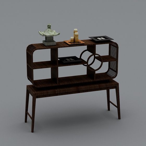 Urban Art Desk 3D model