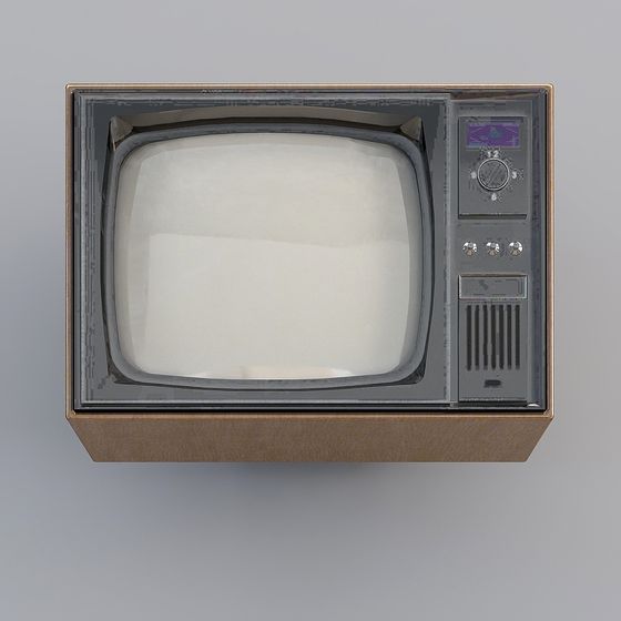 1970년대 빈티지 텔레비전