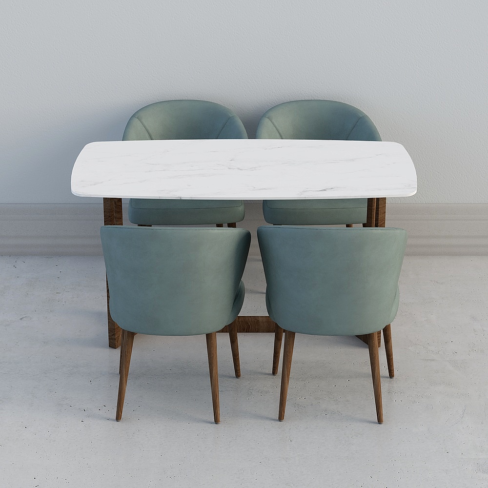 Mesa y silla Minotti 12