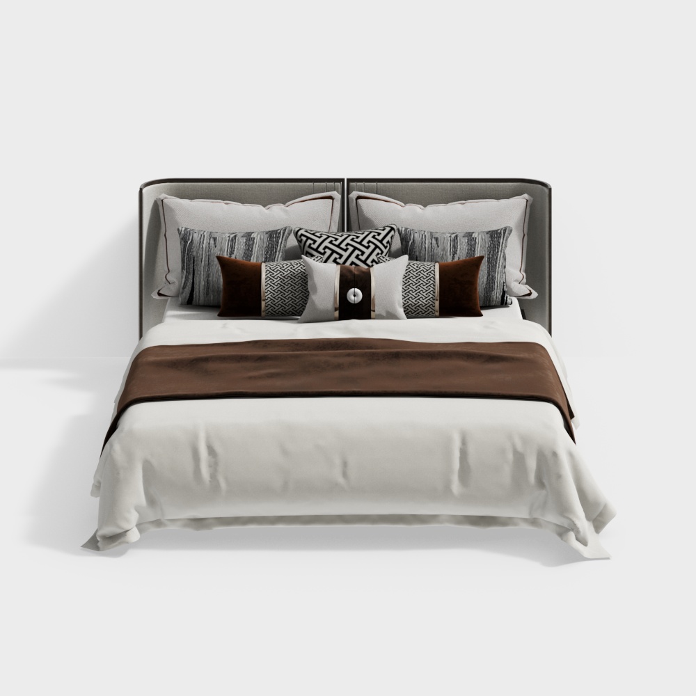 Giường kiểu Trung Quốc mới