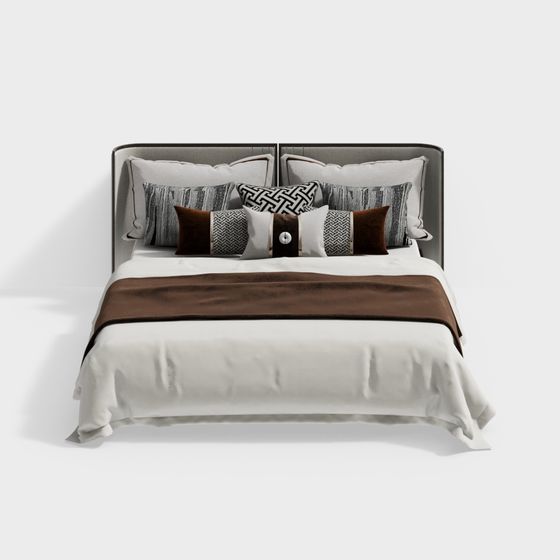 Giường kiểu Trung Quốc mới