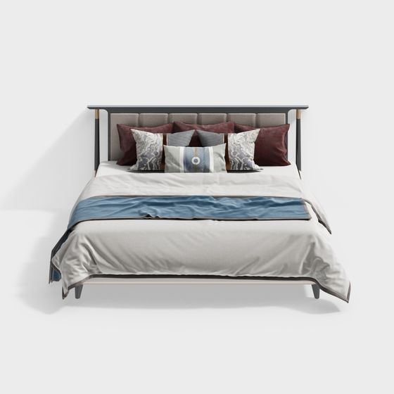 Giường kiểu Trung Quốc mới