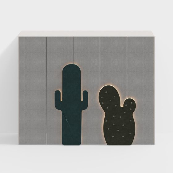 Realistic Low-Poly Cactus 3D model for Creative Projects