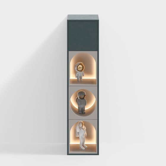 Space Explorer Shelf 3D model