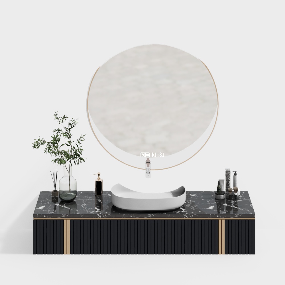 Gabinete de baño combinado-gabinete de baño