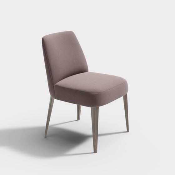 Elegant Living Room Chair 3D model for Stylish Interiors