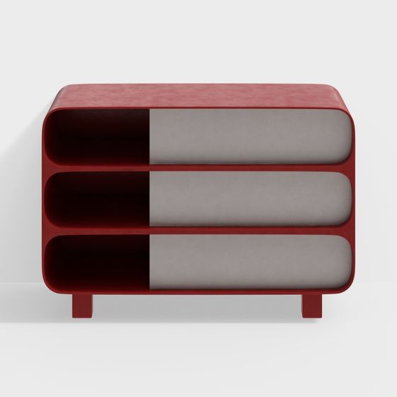 Urban Bookshelf 3D model