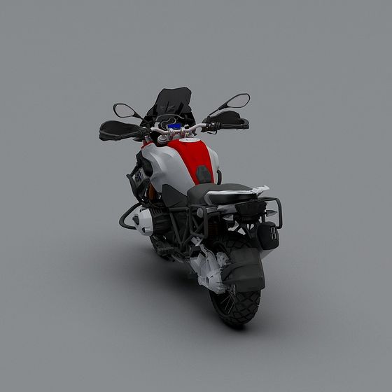 Adventure Rider 3D model for Creative Projects