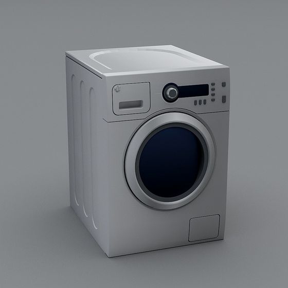 Smart Washer 3D model for Modern Home Design