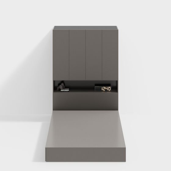 Urban Shelf 3D model for Modern Spaces