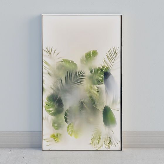 Tropical Plant Shadow Play 3D model